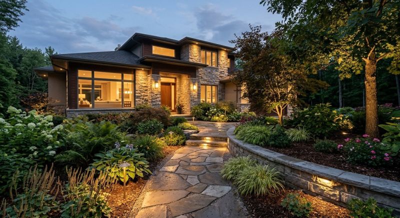 Garden Lighting Installation in Provo, UT